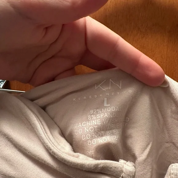 Klassy Network Pink Crop Top - Picture 2 of 3